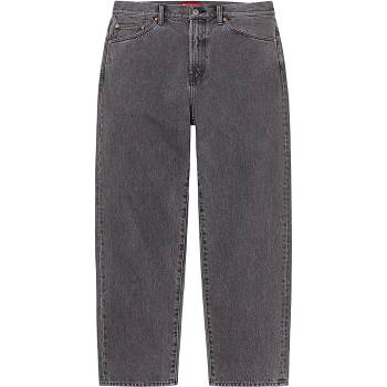 Pantalones Supreme Baggy Jean Negras | Supreme 204PQ